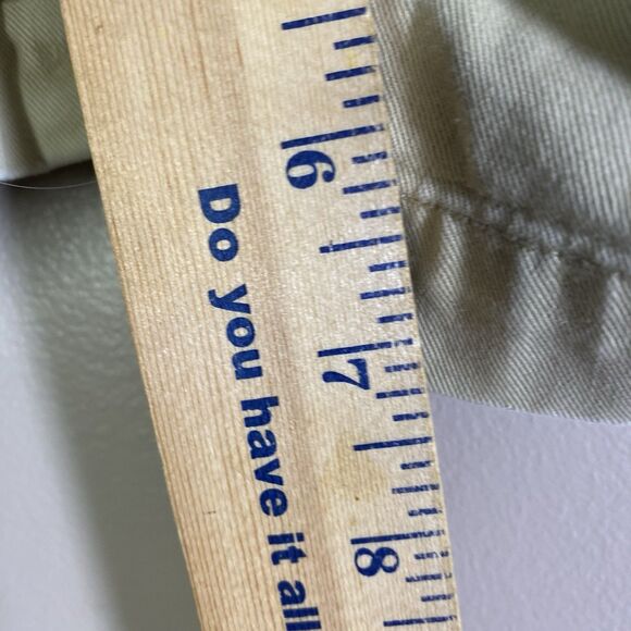 American Eagle Cargo Shorts Mens 33 Utility Classic Tan Streetwear Baggy Y2K - Picture 13 of 14